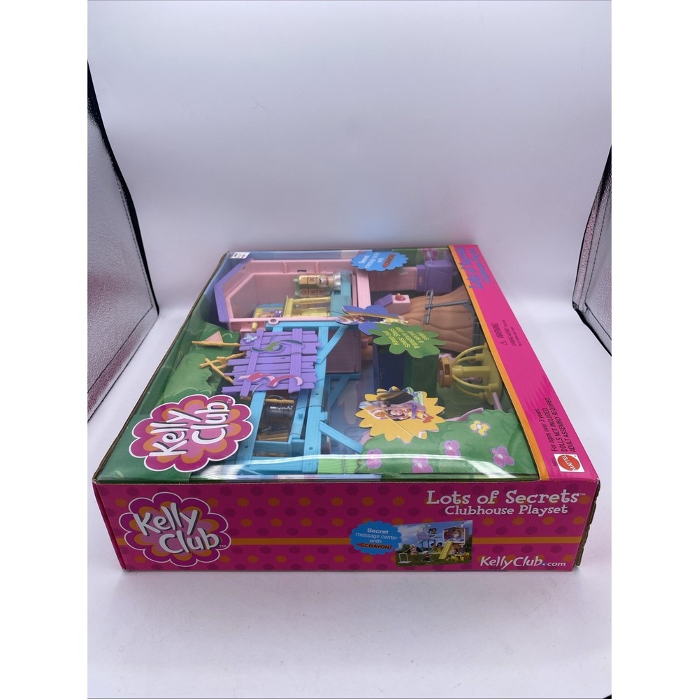 2002 KELLY CLUB LOTS OF SECRETS CLUBHOUSE PLAYSET - 88923 - ORI BOX UNOPENED - Picture 11 of 16